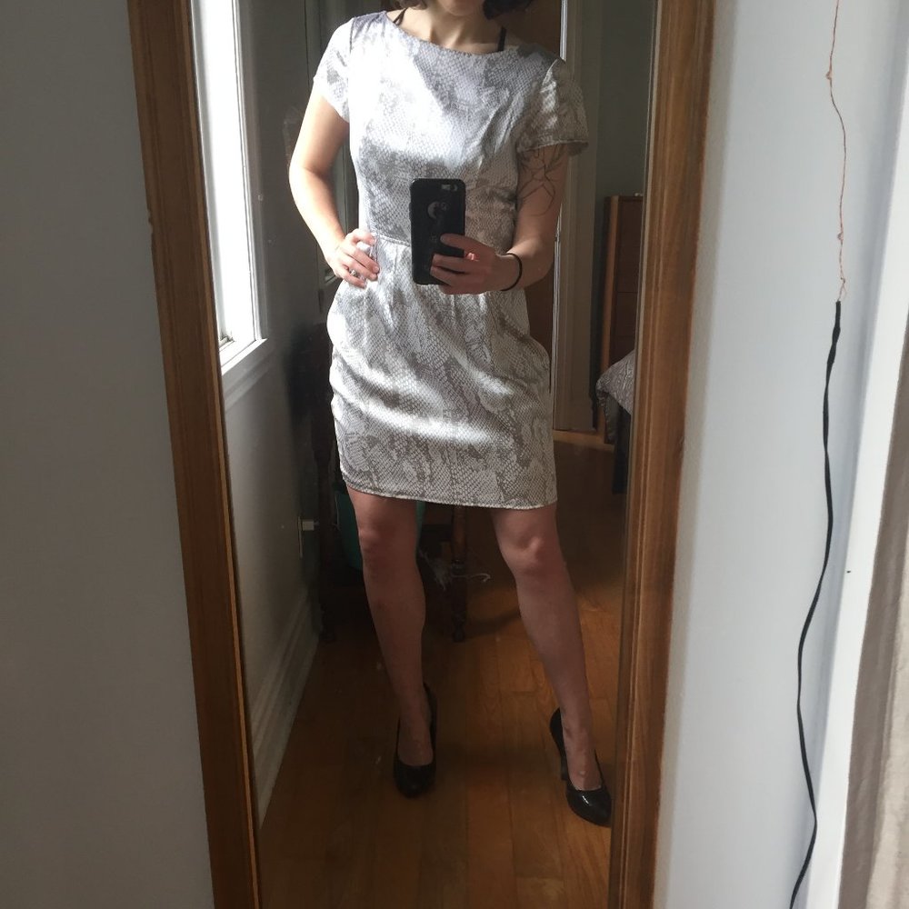 GUESS by Marciano Snake Print Dress